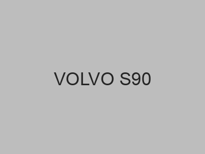 Enganches económicos para VOLVO S90